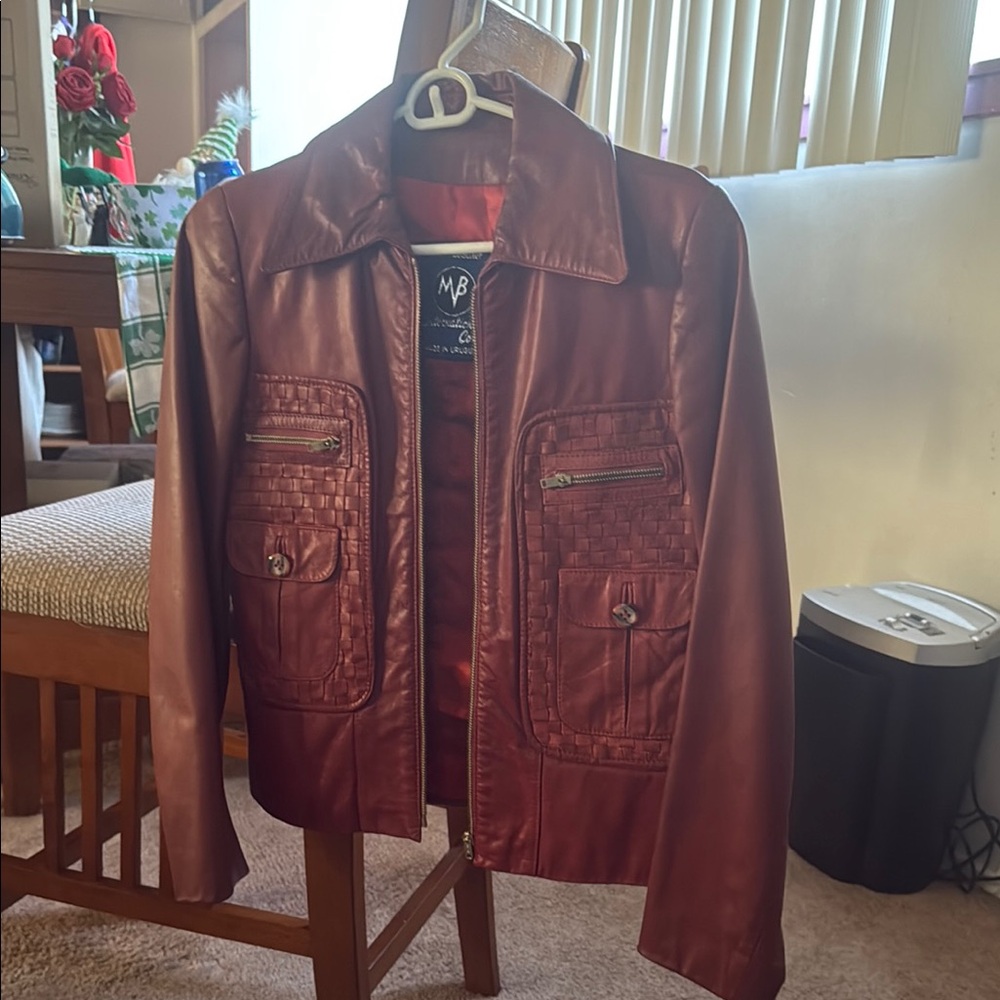 Brown Lightweight Shirt Jacket with Classic Design